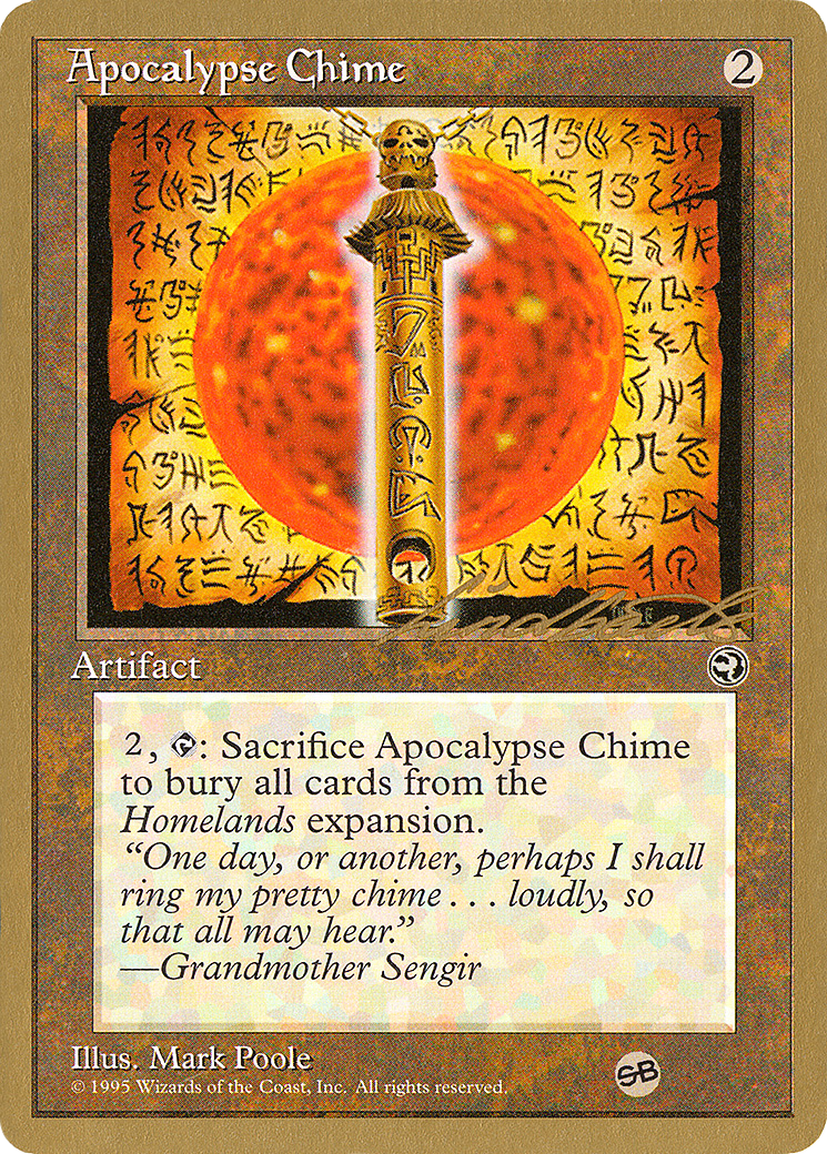 Apocalypse Chime (Leon Lindback) (SB) [Pro Tour Collector Set] - The Mythic Store | 24h Order Processing