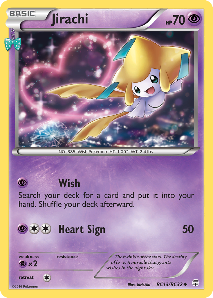 Jirachi (RC13/RC32) [XY: Generations] - The Mythic Store | 24h Order Processing