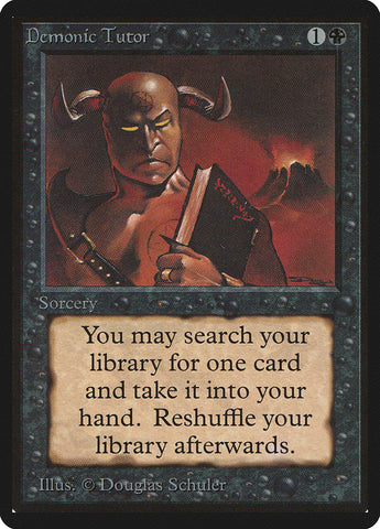Demonic Tutor [Beta Edition] - The Mythic Store | 24h Order Processing