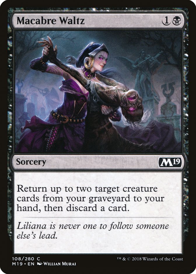 Macabre Waltz [Core Set 2019] - The Mythic Store | 24h Order Processing