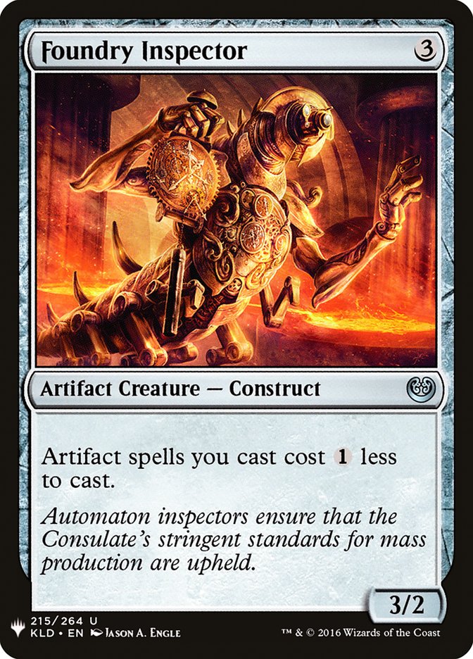 Foundry Inspector [Mystery Booster] - The Mythic Store | 24h Order Processing