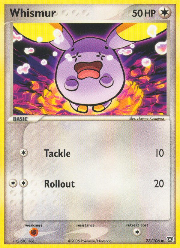 Whismur (73/106) [EX: Emerald] - The Mythic Store | 24h Order Processing