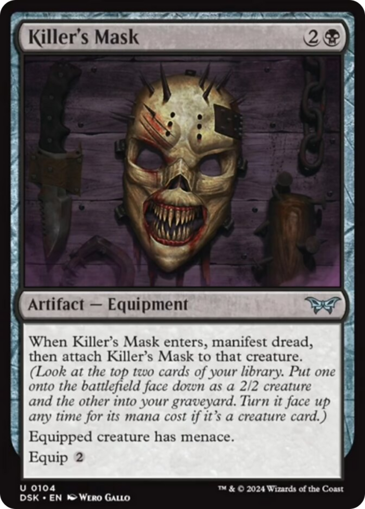 Killer's Mask [Duskmourn: House of Horror] - The Mythic Store | 24h Order Processing