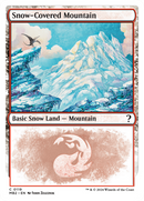 Snow-Covered Mountain (White Border) [Mystery Booster 2] - The Mythic Store | 24h Order Processing