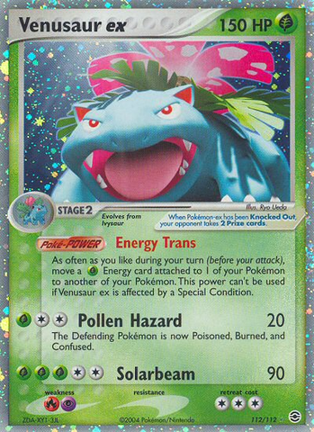Venusaur ex (112/112) [EX: FireRed & LeafGreen] - The Mythic Store | 24h Order Processing