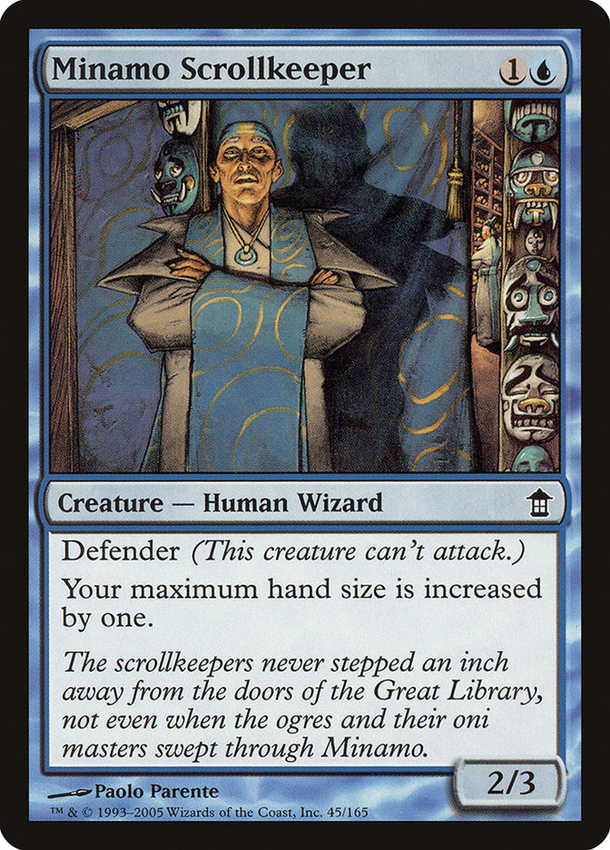 Minamo Scrollkeeper [Saviors of Kamigawa] - The Mythic Store | 24h Order Processing