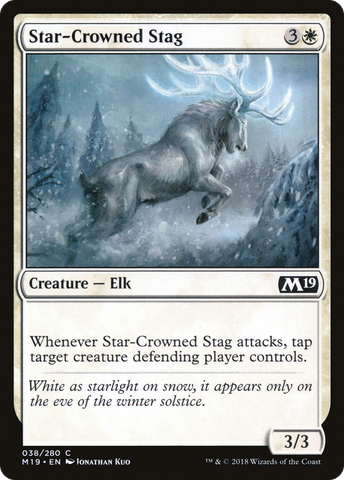 Star-Crowned Stag [Core Set 2019] - The Mythic Store | 24h Order Processing