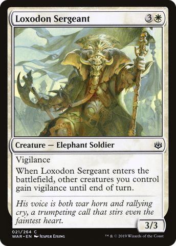 Loxodon Sergeant [War of the Spark] - The Mythic Store | 24h Order Processing