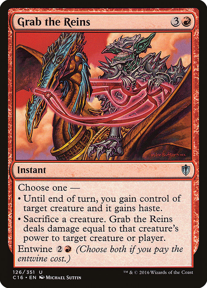 Grab the Reins [Commander 2016] - The Mythic Store | 24h Order Processing