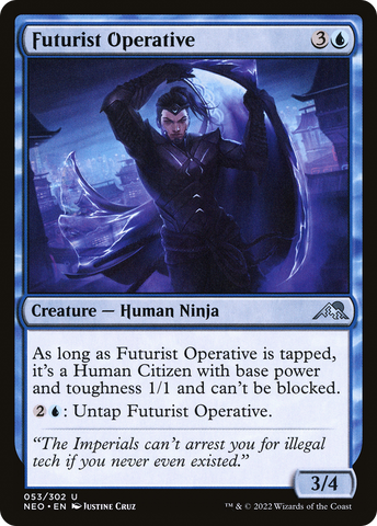 Futurist Operative [Kamigawa: Neon Dynasty] - The Mythic Store | 24h Order Processing