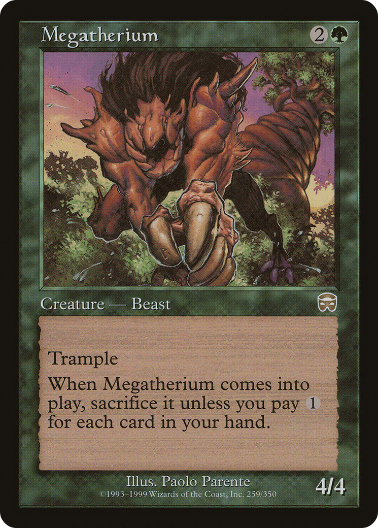 Megatherium [Mercadian Masques] - The Mythic Store | 24h Order Processing