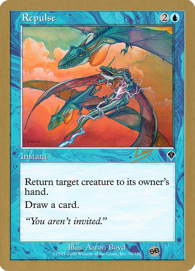 Repulse (Raphael Levy) (SB) [World Championship Decks 2002] - The Mythic Store | 24h Order Processing