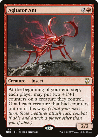 Agitator Ant [Streets of New Capenna Commander] - The Mythic Store | 24h Order Processing