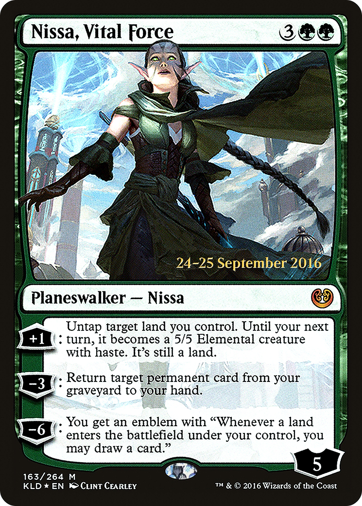 Nissa, Vital Force [Kaladesh Prerelease Promos] - The Mythic Store | 24h Order Processing