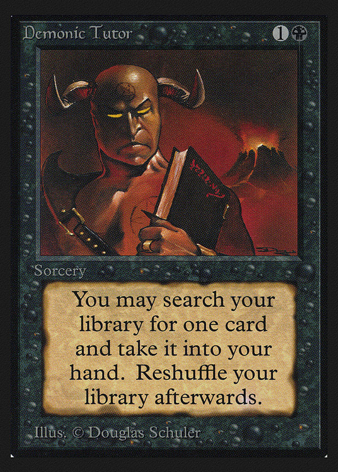 Demonic Tutor [International Collectors' Edition] - The Mythic Store | 24h Order Processing