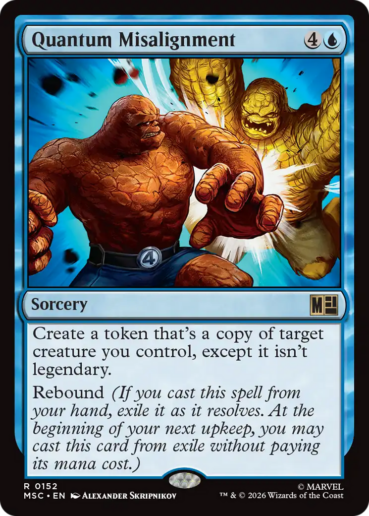 Quantum Misalignment [Marvel Super Heroes Commander] - The Mythic Store | 24h Order Processing