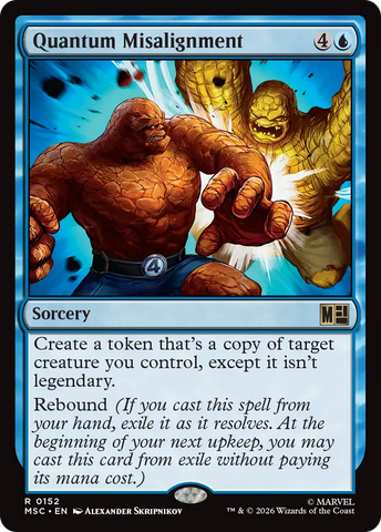 Quantum Misalignment [Marvel Super Heroes Commander] - The Mythic Store | 24h Order Processing