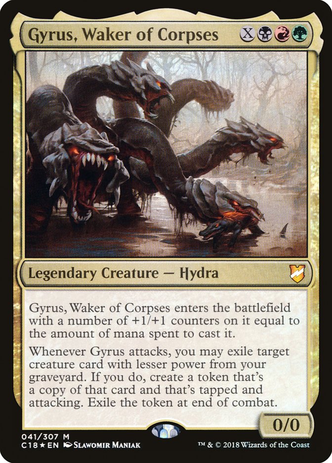 Gyrus, Waker of Corpses [Commander 2018] - The Mythic Store | 24h Order Processing