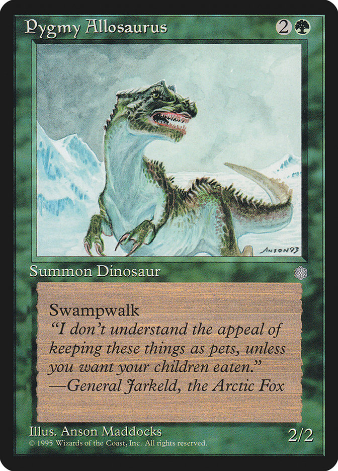 Pygmy Allosaurus [Ice Age] - The Mythic Store | 24h Order Processing