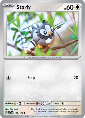 Starly (148/198) [Scarlet & Violet: Base Set] - The Mythic Store | 24h Order Processing