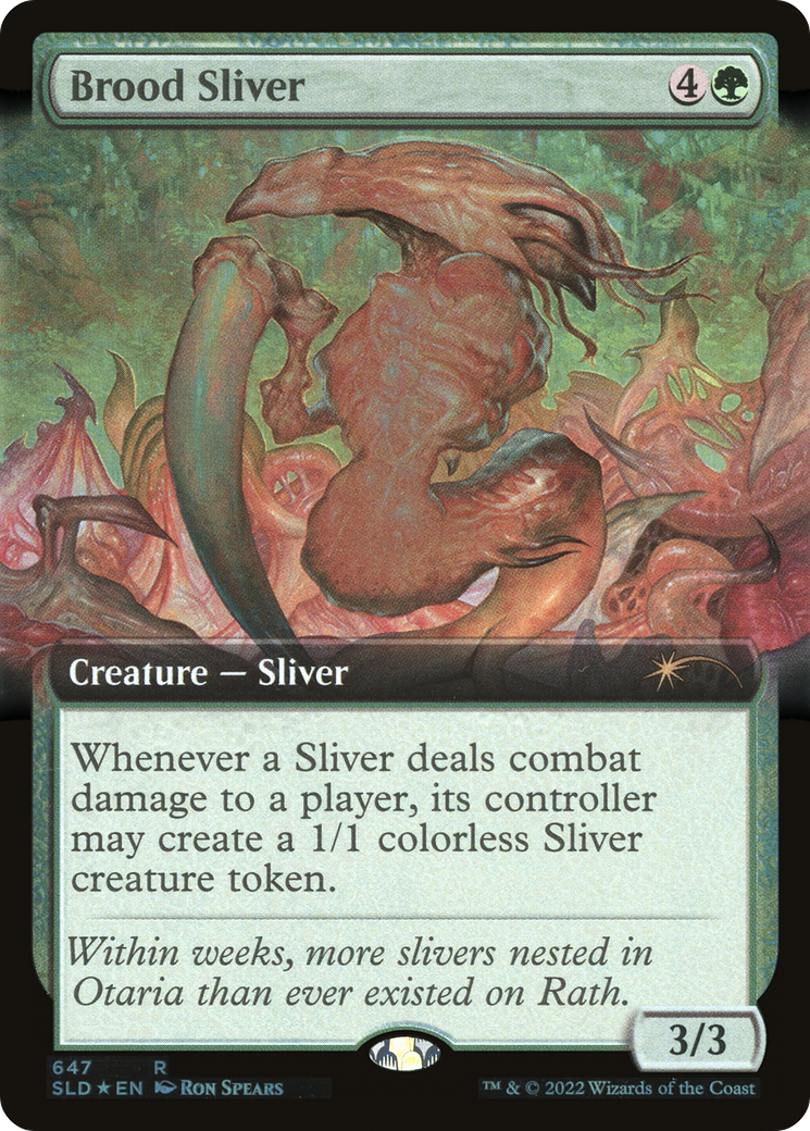 Brood Sliver (Extended Art) [Secret Lair Drop Promos] - The Mythic Store | 24h Order Processing