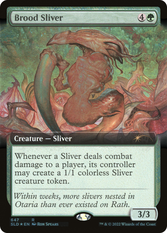 Brood Sliver (Extended Art) [Secret Lair Drop Promos] - The Mythic Store | 24h Order Processing