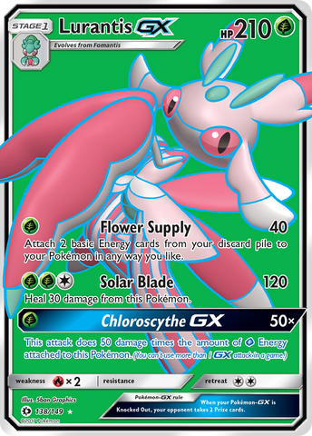 Lurantis GX (138/149) [Sun & Moon: Base Set] - The Mythic Store | 24h Order Processing