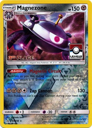 Magnezone (83/156) (League Promo 3rd Place) [Sun & Moon: Ultra Prism] - The Mythic Store | 24h Order Processing