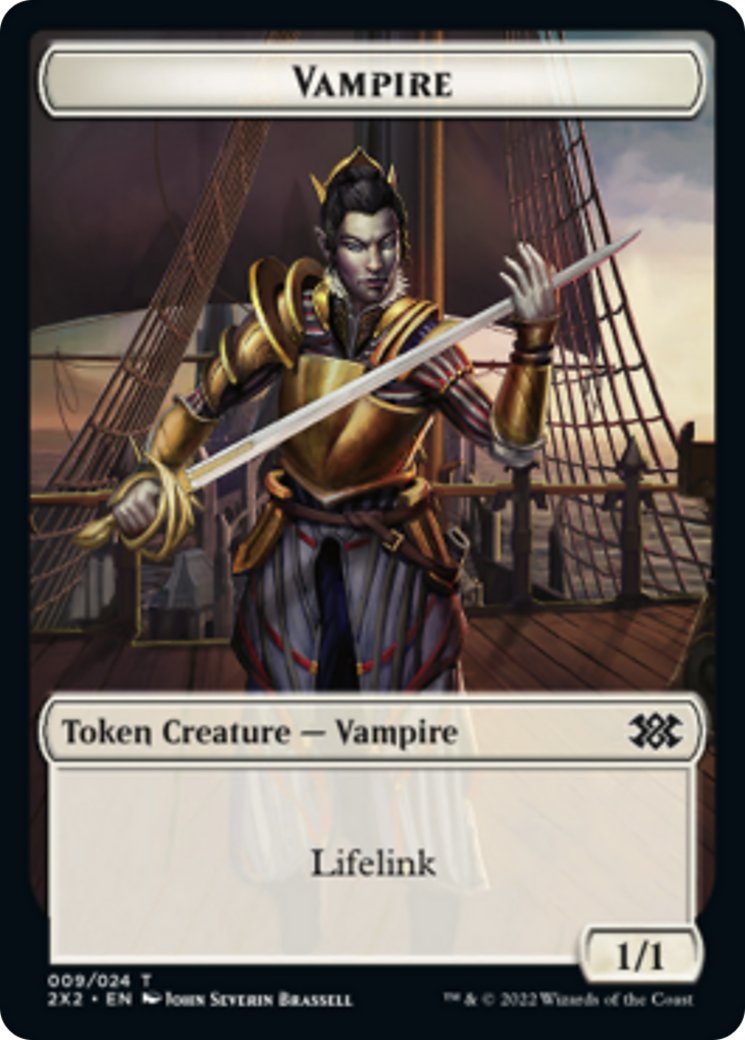 Spider // Vampire Double-Sided Token [Double Masters 2022 Tokens] - The Mythic Store | 24h Order Processing