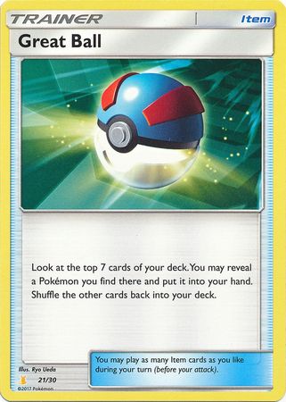 Great Ball (21/30) [Sun & Moon: Trainer Kit - Alolan Raichu] - The Mythic Store | 24h Order Processing