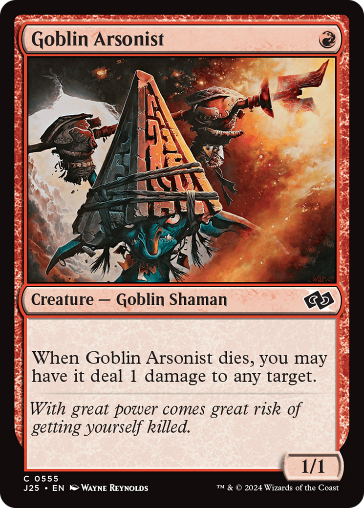 Goblin Arsonist [Foundations Jumpstart] - The Mythic Store | 24h Order Processing