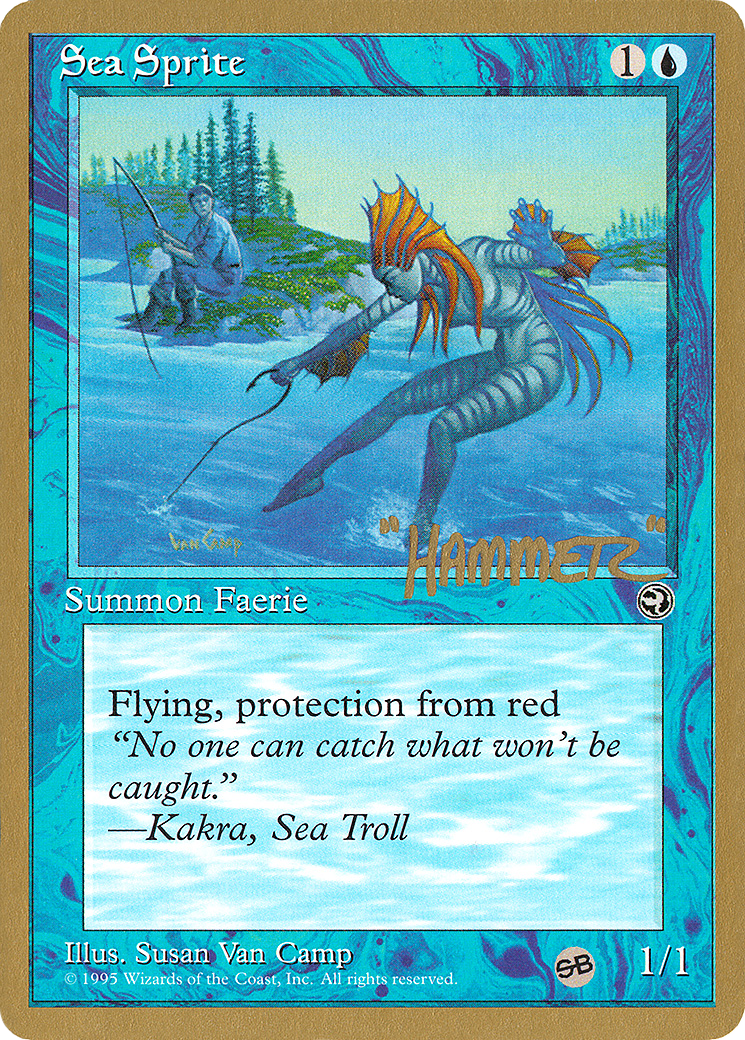 Sea Sprite (Shawn "Hammer" Regnier) (SB) [Pro Tour Collector Set] - The Mythic Store | 24h Order Processing