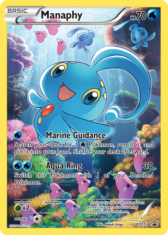 Manaphy (XY113) [XY: Black Star Promos] - The Mythic Store | 24h Order Processing