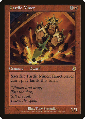 Pardic Miner [Odyssey] - The Mythic Store | 24h Order Processing