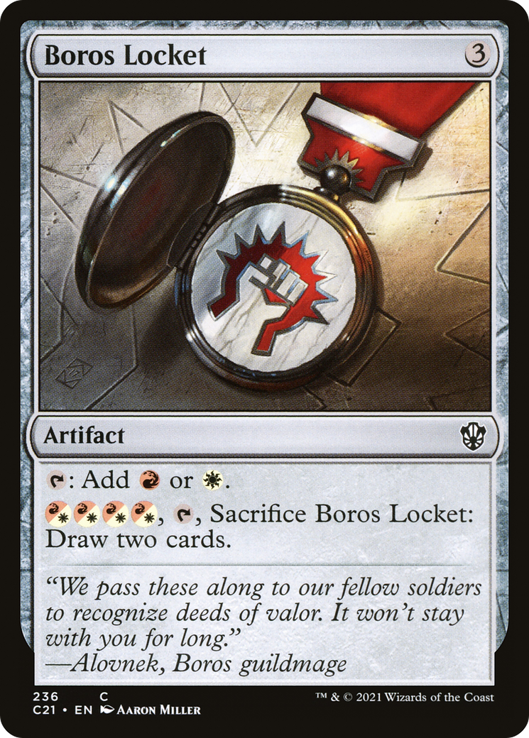 Boros Locket [Commander 2021] - The Mythic Store | 24h Order Processing