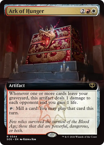 Ark of Hunger (Extended Art) [Secrets of Strixhaven] - The Mythic Store | 24h Order Processing