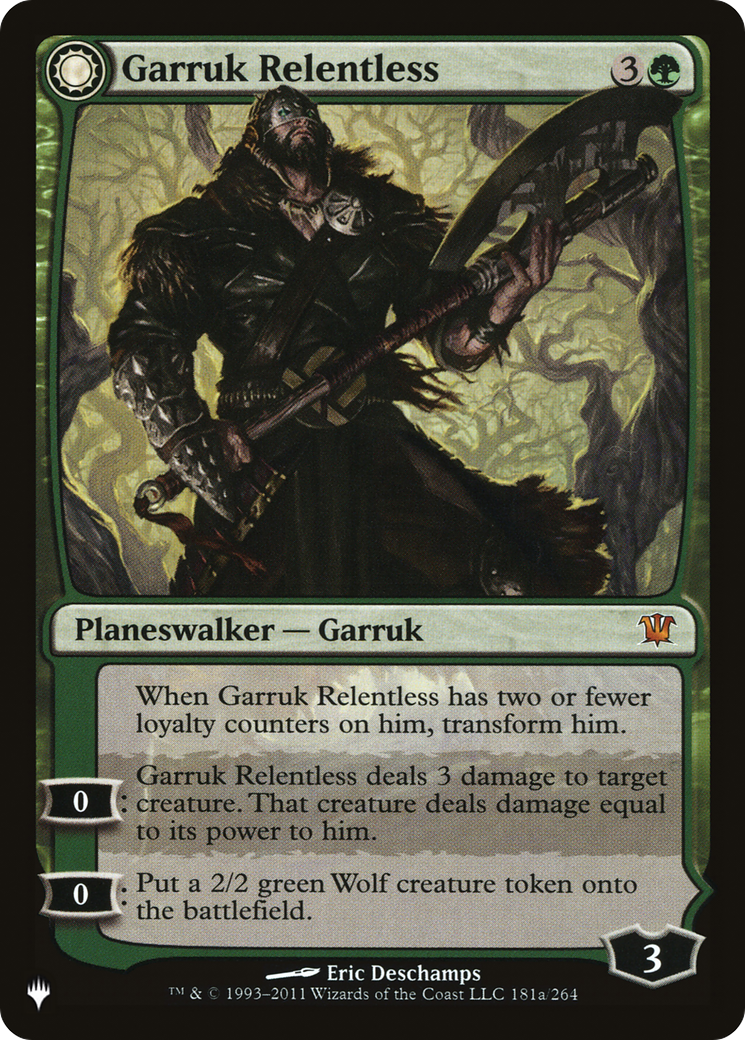 Garruk Relentless // Garruk, the Veil-Cursed [Secret Lair: From Cute to Brute] - The Mythic Store | 24h Order Processing