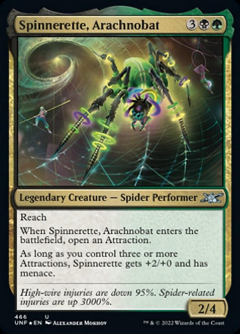 Spinnerette, Arachnobat (Galaxy Foil) [Unfinity] - The Mythic Store | 24h Order Processing