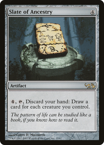 Slate of Ancestry [Duel Decks: Elves vs. Goblins] - The Mythic Store | 24h Order Processing