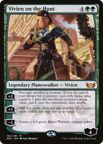 Vivien on the Hunt (Promo Pack) [Streets of New Capenna Promos] - The Mythic Store | 24h Order Processing