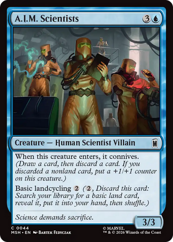 A.I.M. Scientists [Marvel Super Heroes] - The Mythic Store | 24h Order Processing