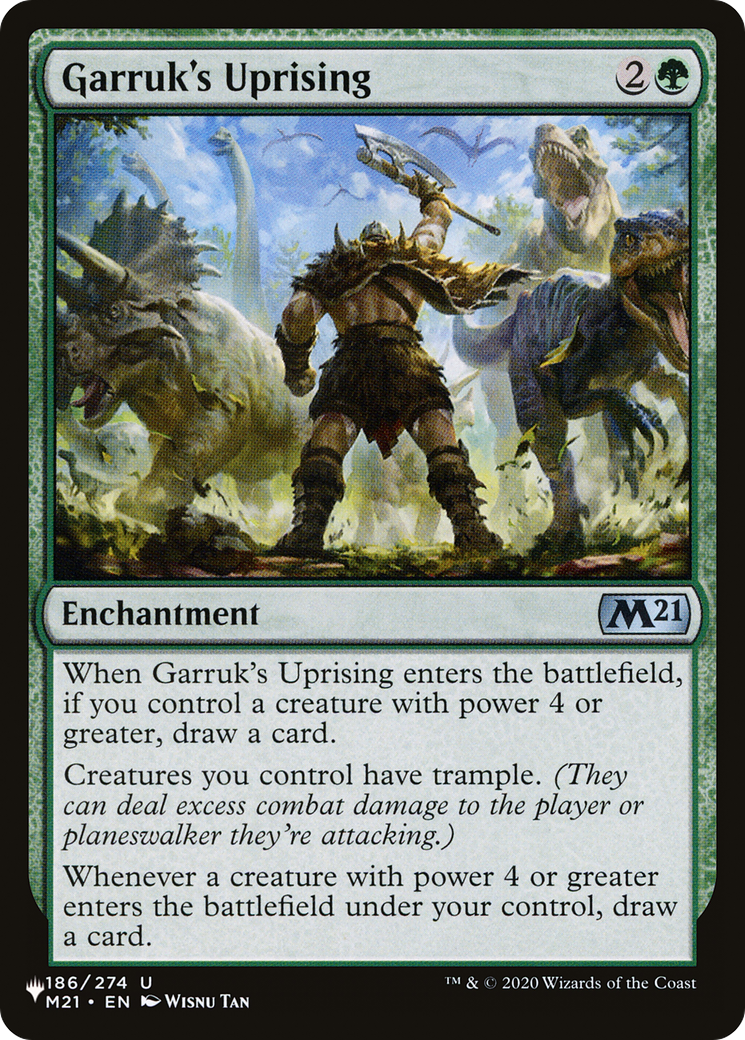 Garruk's Uprising [The List] - The Mythic Store | 24h Order Processing