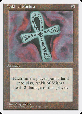 Ankh of Mishra [Fourth Edition] - The Mythic Store | 24h Order Processing