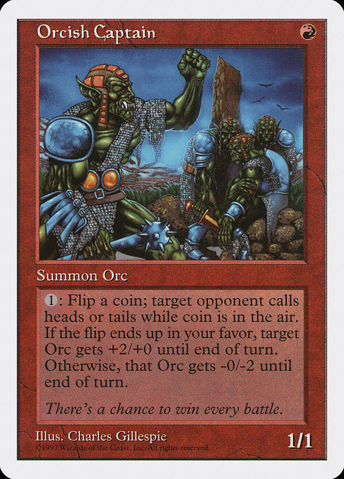 Orcish Captain [Fifth Edition] - The Mythic Store | 24h Order Processing