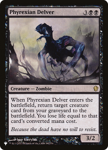 Phyrexian Delver [The List] - The Mythic Store | 24h Order Processing