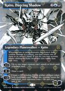 Kaito, Dancing Shadow (Borderless Manga Step-and-Compleat Foil) [Phyrexia: All Will Be One] - The Mythic Store | 24h Order Processing