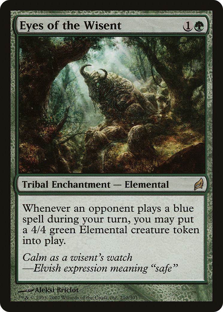 Eyes of the Wisent [Lorwyn] - The Mythic Store | 24h Order Processing