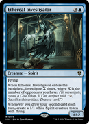 Ethereal Investigator [Murders at Karlov Manor Commander] - The Mythic Store | 24h Order Processing