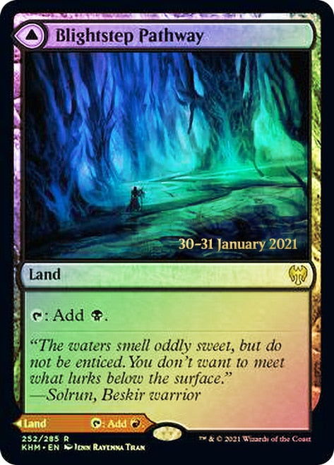 Blightstep Pathway // Searstep Pathway [Kaldheim Prerelease Promos] - The Mythic Store | 24h Order Processing