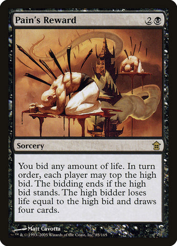 Pain's Reward [Saviors of Kamigawa] - The Mythic Store | 24h Order Processing